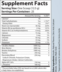 Pump Non - Stim Pre - Workout Cherry Blast 312g w/ Natural Flavo