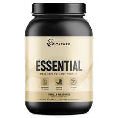 2.9lb Essential Meal Replacement Protein Vanilla Milkshake w/0% Added Suga