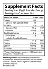 2lb Whey Natural Salted Caramel – 28 servings