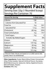 5lb Whey Protein Vanilla – 70 servings
