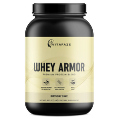 2lb Whey Armor Protein Birthday Cake