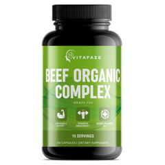 Grass Fed Beef Organ Complex – Ancestral Superfood – Desiccated Liver, Heart, Kidney, Pancreas, Spleen