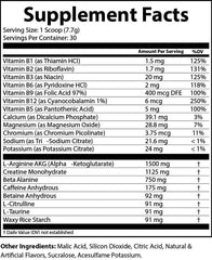 Nitric Shock Pre-Workout (Watermelon)