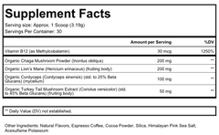 Nature's Espresso Coffee w/Organic Mushroom Complex