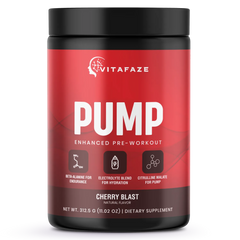 Pump Non - Stim Pre - Workout Cherry Blast 312g w/ Natural Flavo