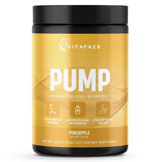 Non - Stim Pump Pre - Workout: Pineapple 312.5g w/ Natural Flavor