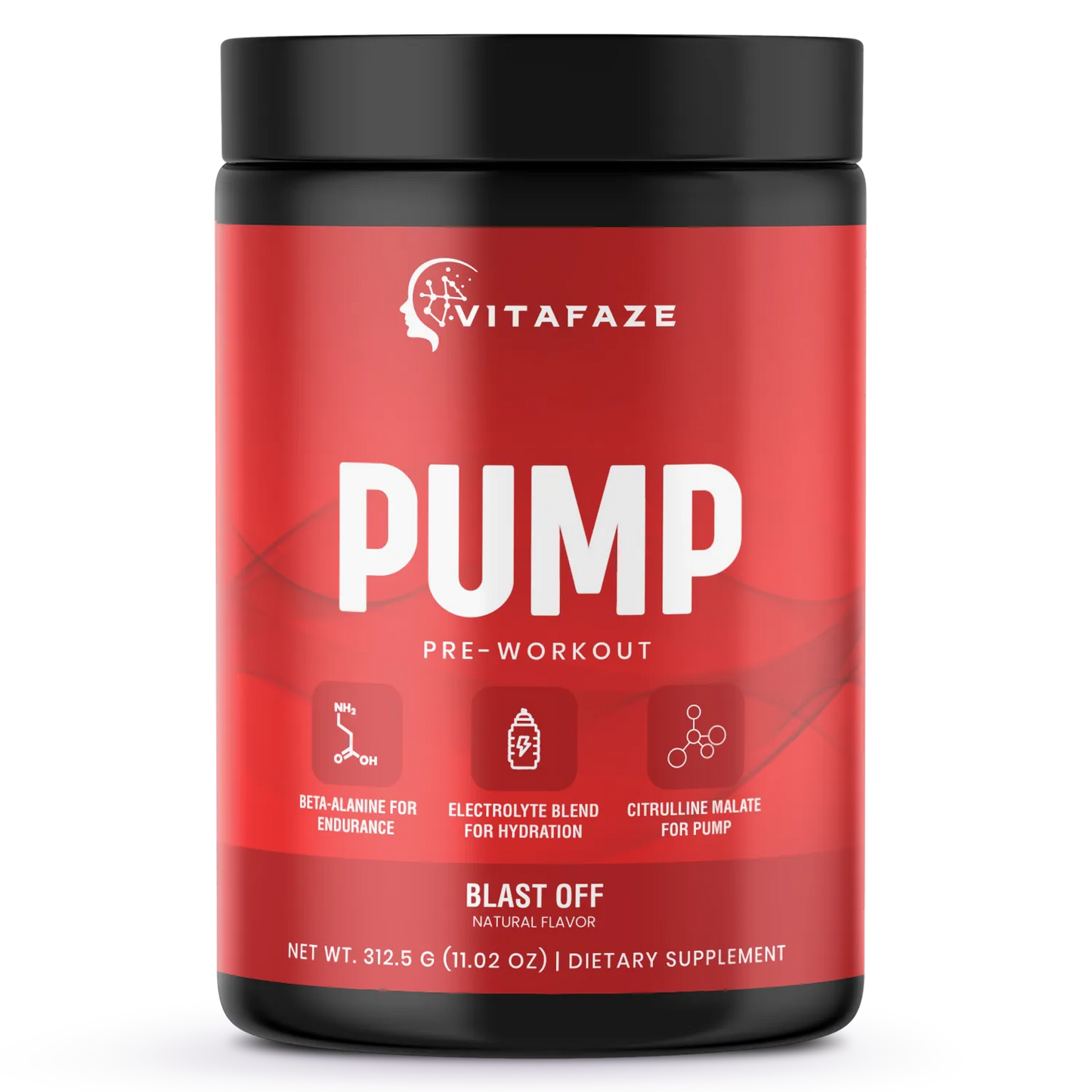 Pre - Workout Blast - Off 312g w/ Natural Flavo