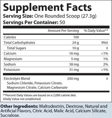 Recovery Carb + Electrolytes: Lemon Lime 1365g
