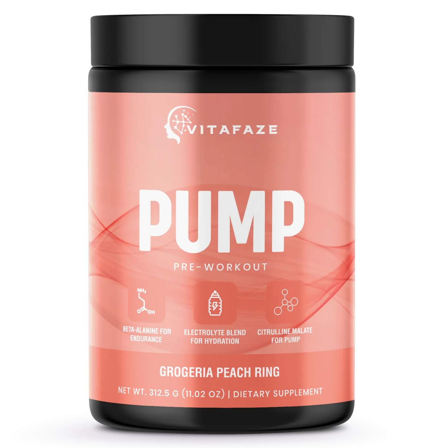 Pump Pre - Workout Georgia Peach Rings 312g