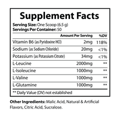 BCAA Lemon Lime 325g – 50 servings