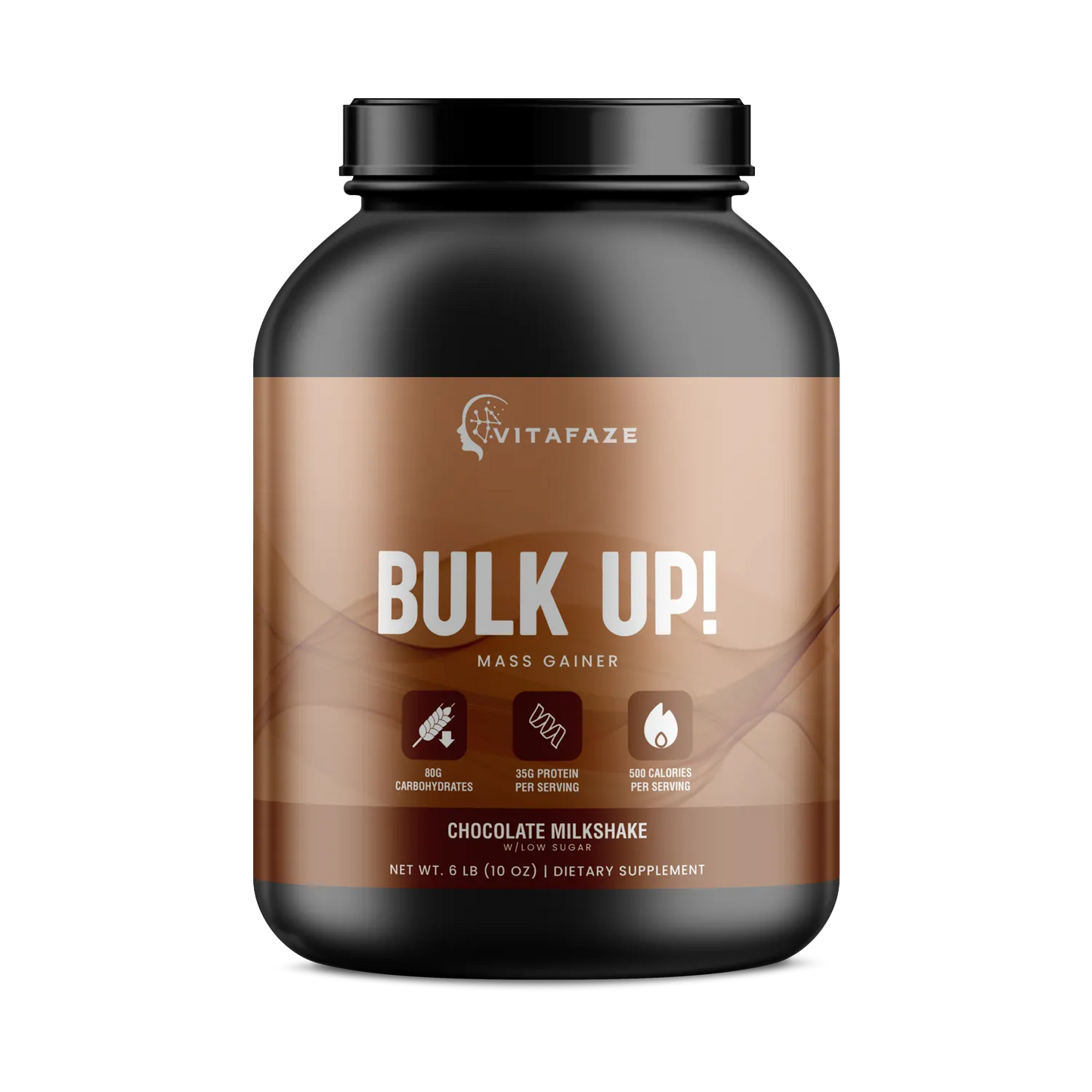 6lb Bulk Up! Mass Gainer Chocolate Milkshake