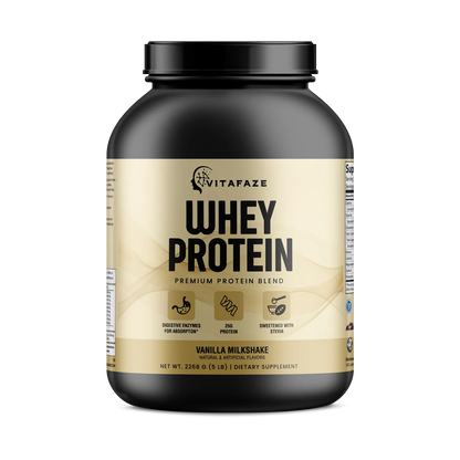2lb Whey Armor Natural Protein Vanilla w/Stevia & Natural Flavor Non - GMO