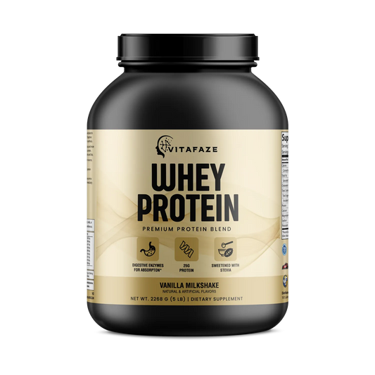 2lb Whey Armor Natural Protein Vanilla w/Stevia & Natural Flavor Non - GMO