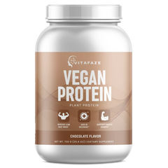 Vegan Protein Chocolate Shake - 1.5lb Pure Plant-Based Nutrition for Optimal Recovery