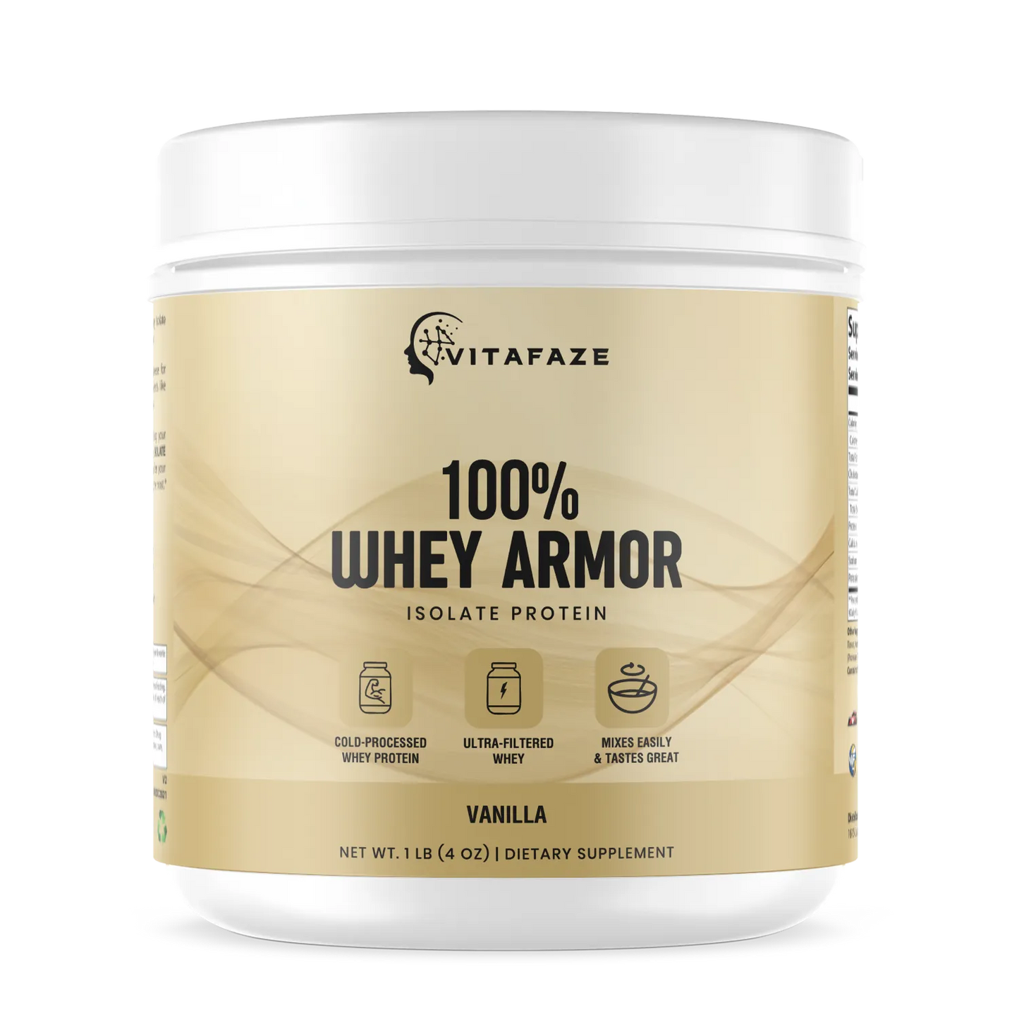 1lb Whey Armor Isolate Protein Berry