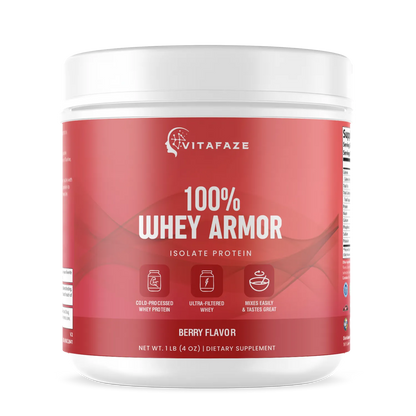 1lb Whey Armor Isolate Protein Berry
