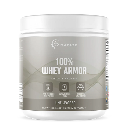 1lb Whey Armor Isolate Protein Unflavored
