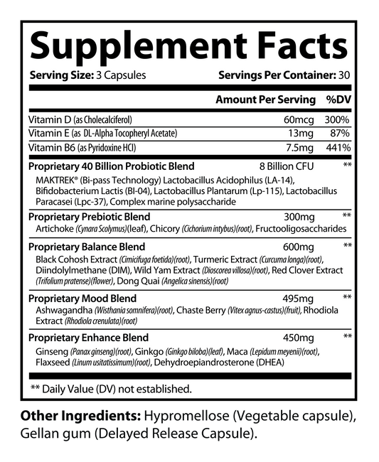 Women’s Vitality & Balance Stack