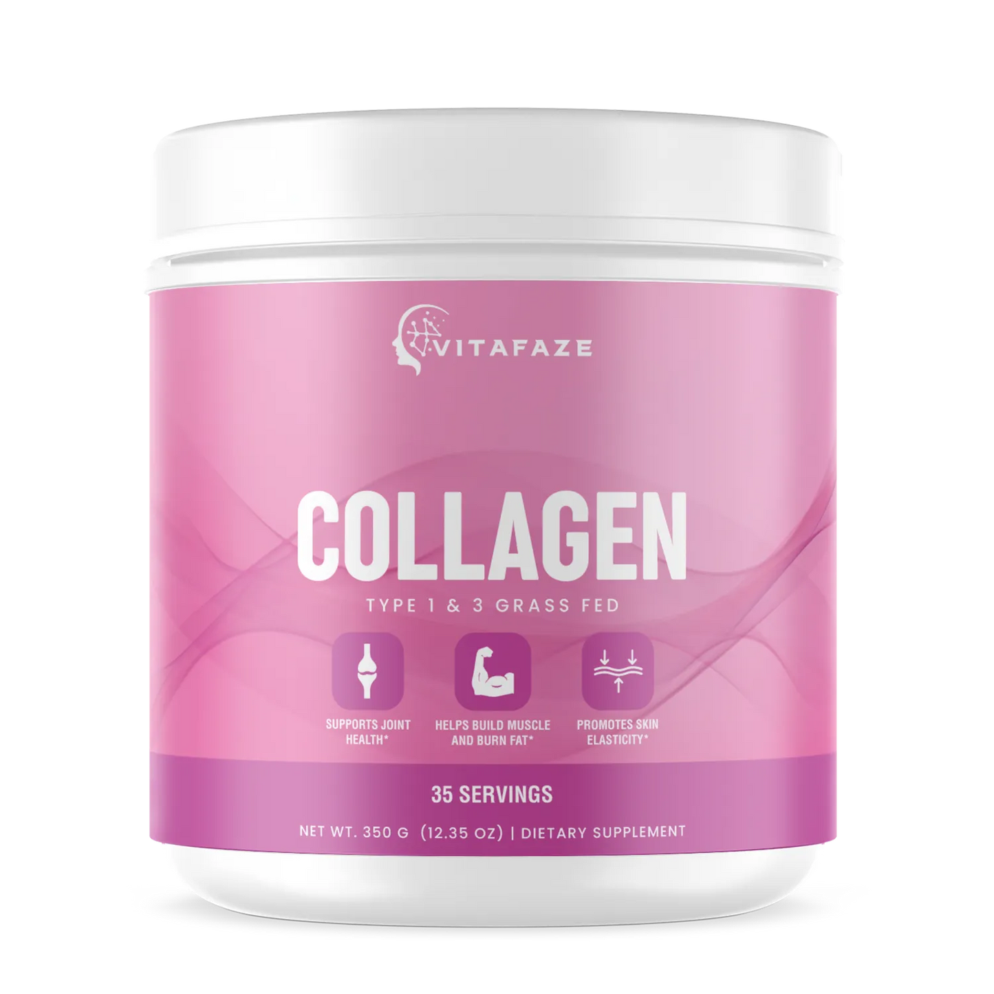 Collagen Type 1 & 3 Grass Fed 350g – 35 servings