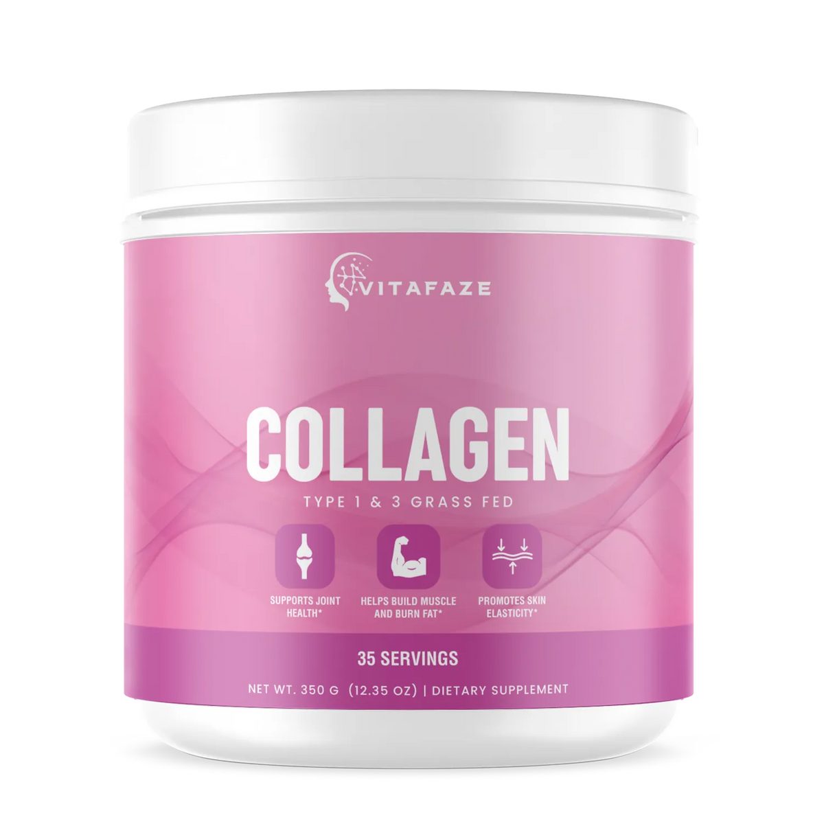Collagen Type 1 & 3 Grass Fed 350g – 35 servings