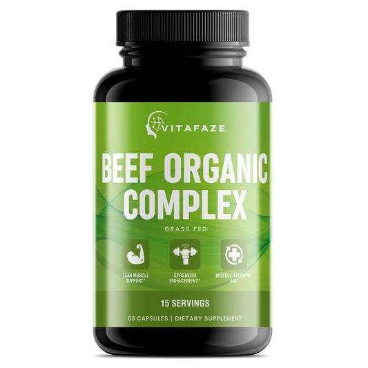 Grass Fed Beef Organ Complex – Ancestral Superfood – Desiccated Liver, Heart, Kidney, Pancreas, Spleen