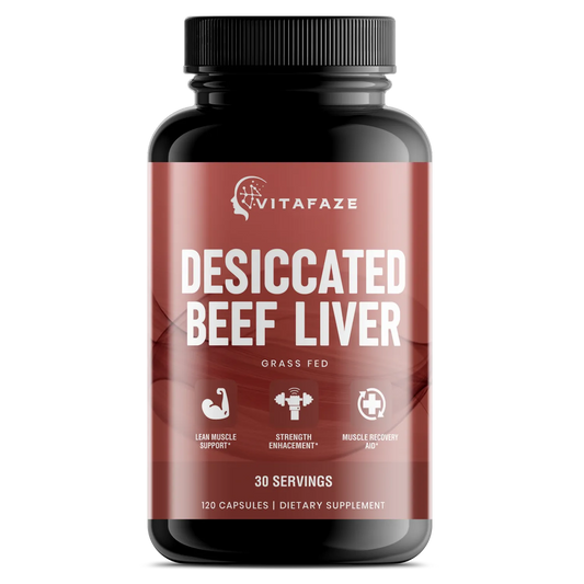 Grass Fed Desiccated Beef Liver Capsules – Pasture Raised