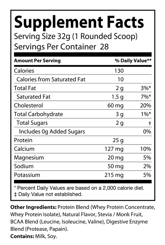 Whey ARMOR 2LB Vanilla