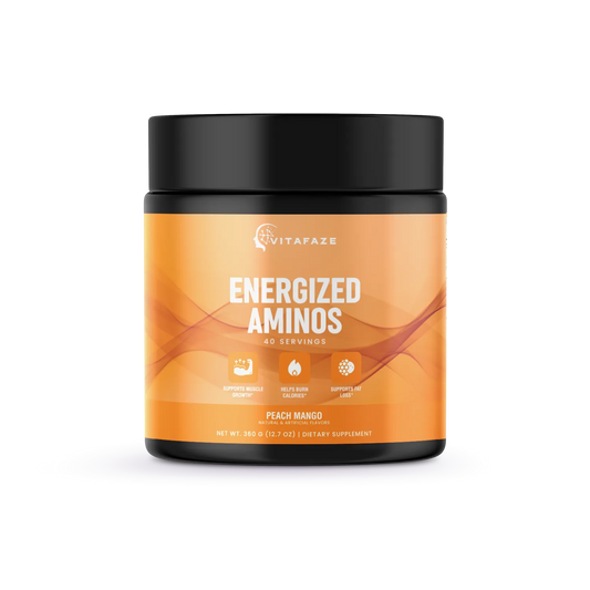 Energized Aminos Peach Mango 360g – 40 servings