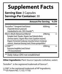 Premium Testosterone w/ Testofen ®