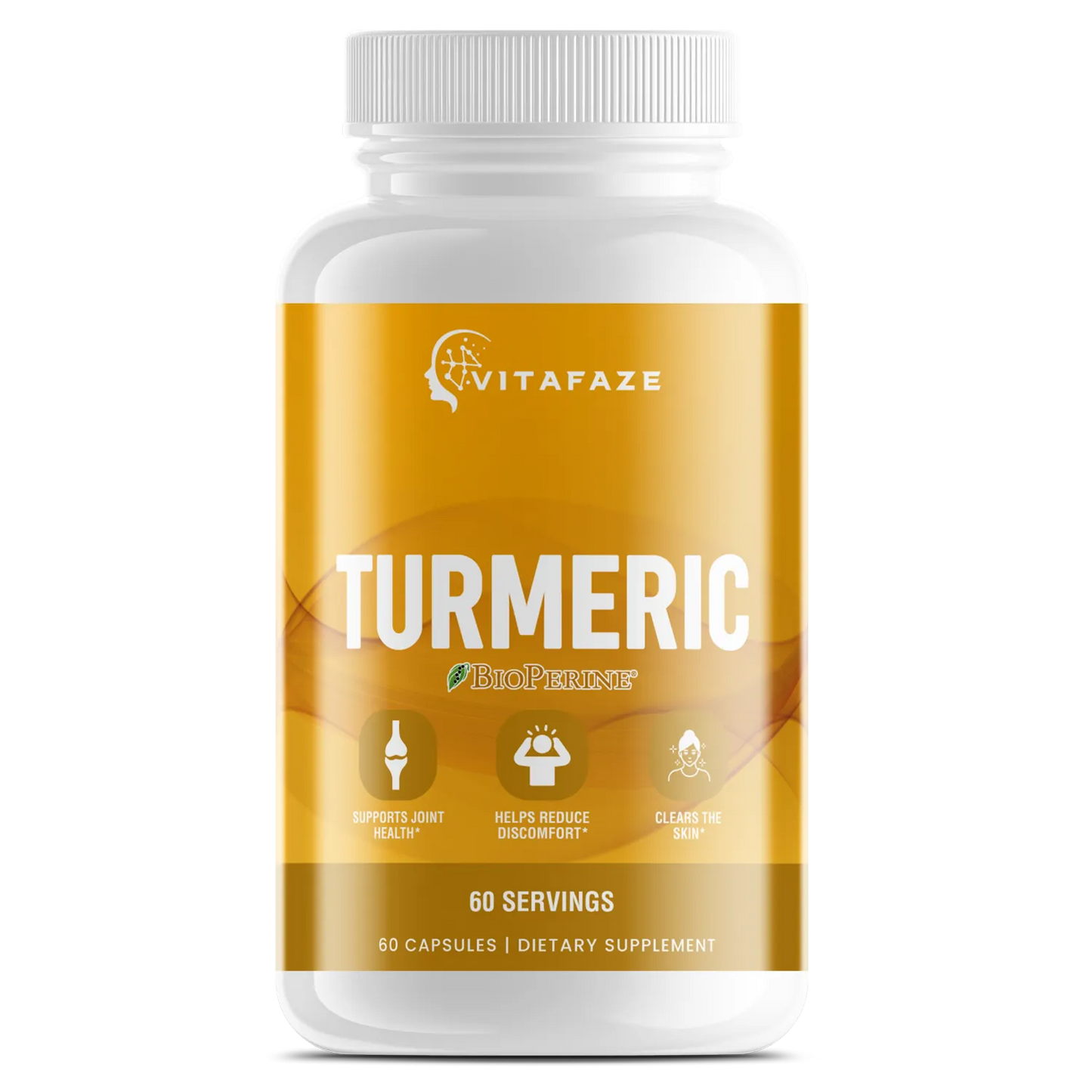 Turmeric w/BioPerine - 650mg (ORGANIC)