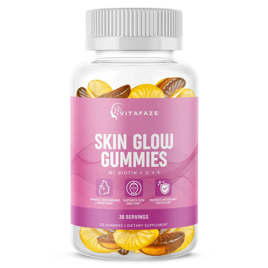 Skin Glow Gummies w/ Biotin + C + E