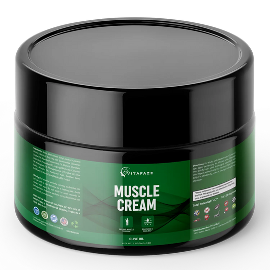 CBD Muscle Cream (4oz) 500mg