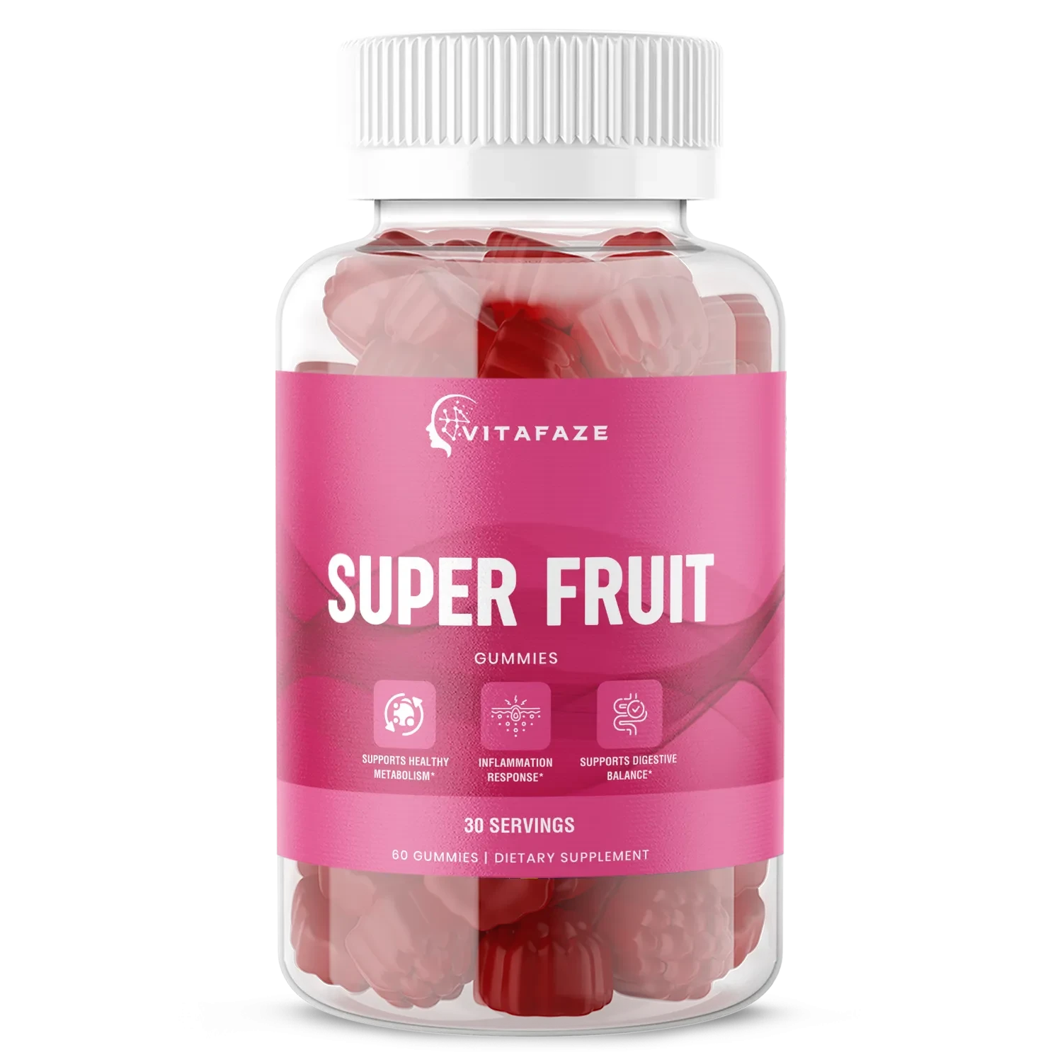 Super Fruit Gummies w/Essential Vitamins
