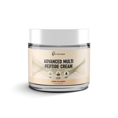 Advanced Multi Peptide Cream (Peptide Complex), USA Made, Clean & Vegan
