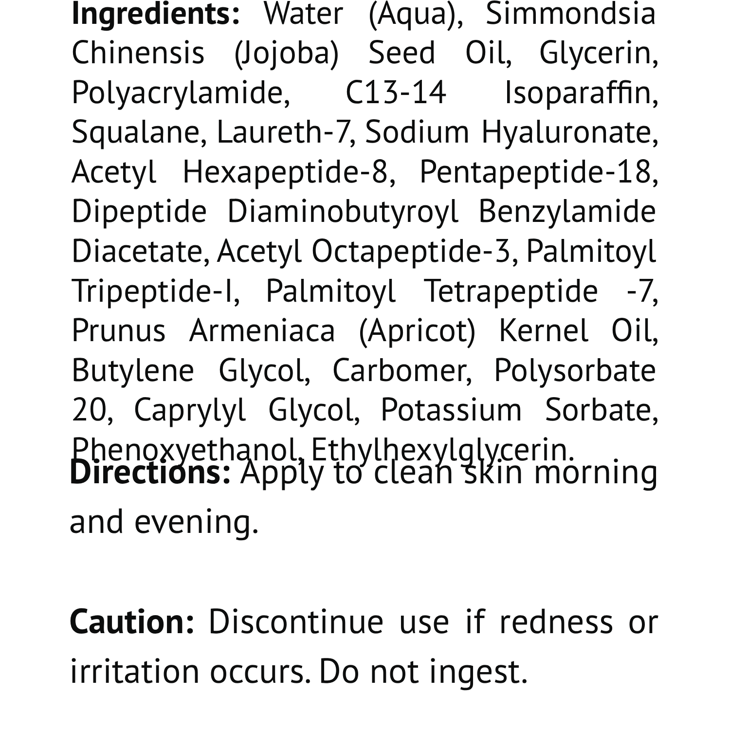Advanced Multi Peptide Cream (Peptide Complex), USA Made, Clean & Vegan